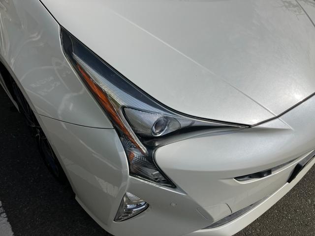 プリウス Ｓセーフティプラス　冠水歴車ナビＴＶバックカメラＢＴ対応ＥＴＣ車載器セーフティセンスプリクラッシュセーフティーレーダークルーズコントロールスマートキーＰスタートイモビ禁煙車オートマチックハイビームドラレコパール白（16枚目）