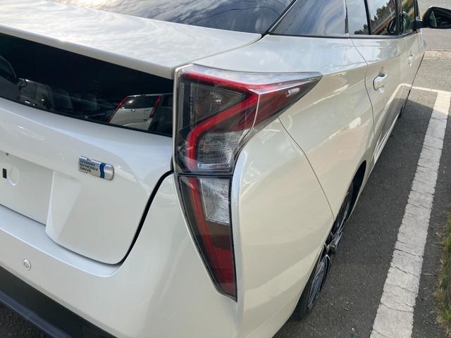 プリウス Ｓセーフティプラス　冠水歴車ナビＴＶバックカメラＢＴ対応ＥＴＣ車載器セーフティセンスプリクラッシュセーフティーレーダークルーズコントロールスマートキーＰスタートイモビ禁煙車オートマチックハイビームドラレコパール白（18枚目）