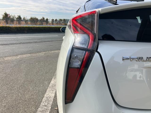 プリウス Ｓセーフティプラス　冠水歴車ナビＴＶバックカメラＢＴ対応ＥＴＣ車載器セーフティセンスプリクラッシュセーフティーレーダークルーズコントロールスマートキーＰスタートイモビ禁煙車オートマチックハイビームドラレコパール白（19枚目）