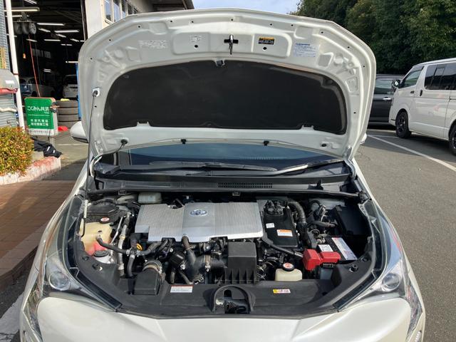 プリウス Ｓセーフティプラス　冠水歴車ナビＴＶバックカメラＢＴ対応ＥＴＣ車載器セーフティセンスプリクラッシュセーフティーレーダークルーズコントロールスマートキーＰスタートイモビ禁煙車オートマチックハイビームドラレコパール白（36枚目）