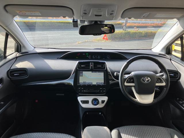 プリウス Ｓセーフティプラス　冠水歴車ナビＴＶバックカメラＢＴ対応ＥＴＣ車載器セーフティセンスプリクラッシュセーフティーレーダークルーズコントロールスマートキーＰスタートイモビ禁煙車オートマチックハイビームドラレコパール白（65枚目）