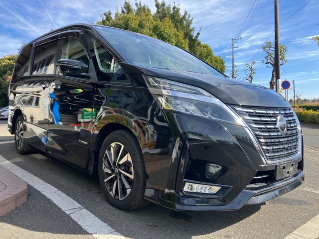 セレナ ハイウェイスター 冠水歴車ワンオーナーナビTVCDDVDBT対応アラウンドビューモニター両側パワスラエマージェンシーブレーキプロパイロット禁煙車アダプティブクルーズコントロールスマートキー2本メンテノート取説ドラレコ付(6枚目)