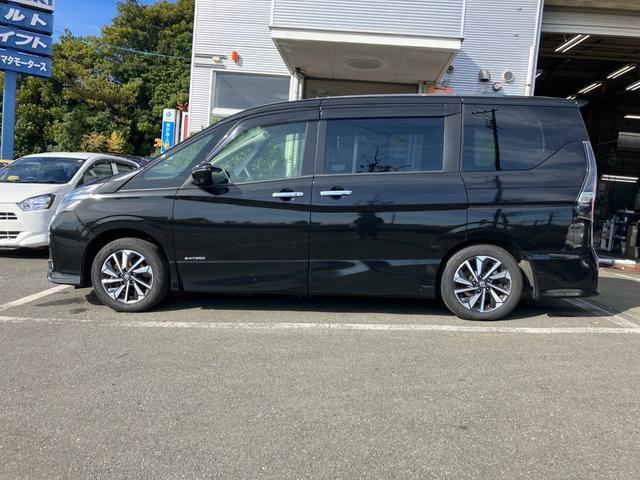 セレナ ハイウェイスター 冠水歴車ワンオーナーナビTVCDDVDBT対応アラウンドビューモニター両側パワスラエマージェンシーブレーキプロパイロット禁煙車アダプティブクルーズコントロールスマートキー2本メンテノート取説ドラレコ付(16枚目)