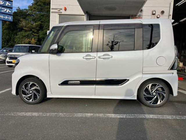 タント カスタムＲＳスタイルセレクション　冠水歴車ナビＴＶバックカメラＥＴＣ車載器全方位モニターインタークーラーターボスマートアシスト衝突被害軽減ブレーキ踏み間違防止両側パワスラスマートキーＰスタート禁煙車前席シートヒーター革調シートカバー付（15枚目）