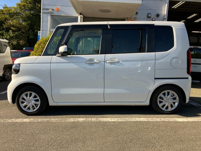 Ｎ－ＢＯＸ ベースグレード　冠水歴車ナビＴＶバックカメラＢＴオーディオ対応センシングアダプティブクルコン両側パワスラスマートキー２本ドラレコ前後２カメラ禁煙車メンテノート取説付充電用ＵＳＢジャック前席シートヒーターＬＥＤヘッド（12枚目）