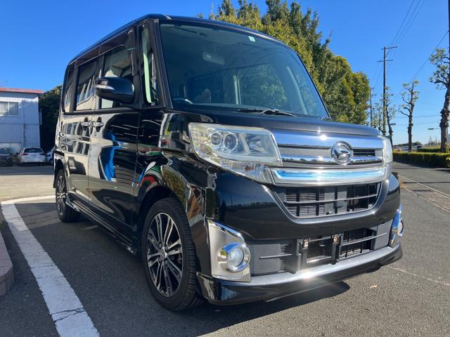 タント カスタムRS ディスプレイオーディオバックカメラインタークーラーターボ禁煙車ETC車載器純正アルミ両側パワースライドドアスマートキーPスタートイモビライザー付衝突安全ボディーエコアイドルフォグランプ付カスタムRS(6枚目)