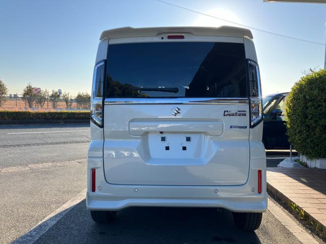 スペーシアカスタム ハイブリッドＸＳターボ　冠水歴車全方位モニター付ナビアップルカカープレイアンドロイドオート対応インタークーラーターボデュアルセンサーブレーキサポートＩＩアダプティブクルコン前席シートヒータードラレコＥＴＣ付両側パワスラ禁煙車（11枚目）