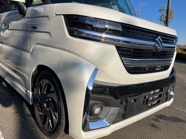 スペーシアカスタム ハイブリッドＸＳターボ　冠水歴車全方位モニター付ナビアップルカカープレイアンドロイドオート対応インタークーラーターボデュアルセンサーブレーキサポートＩＩアダプティブクルコン前席シートヒータードラレコＥＴＣ付両側パワスラ禁煙車（19枚目）