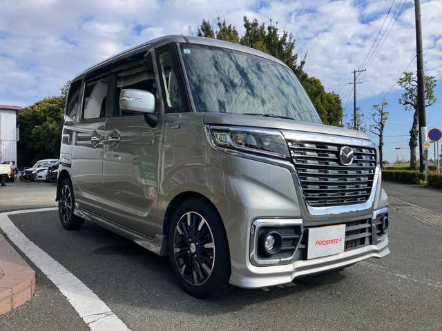 フレアワゴン ハイブリッドＸＳ　冠水歴車ナビＴＶＢＴオーディオ対応バックカメラ禁煙車衝突軽減ブレーキ踏み間違え防止装置スマートキー２本Ｐスタートイモビ両側パワスラドラレコ前後２カメラハイブリッド車衝突安全ボディー運転席シートヒーター（6枚目）