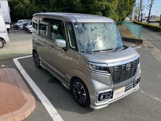 フレアワゴン ハイブリッドＸＳ　冠水歴車ナビＴＶＢＴオーディオ対応バックカメラ禁煙車衝突軽減ブレーキ踏み間違え防止装置スマートキー２本Ｐスタートイモビ両側パワスラドラレコ前後２カメラハイブリッド車衝突安全ボディー運転席シートヒーター（7枚目）