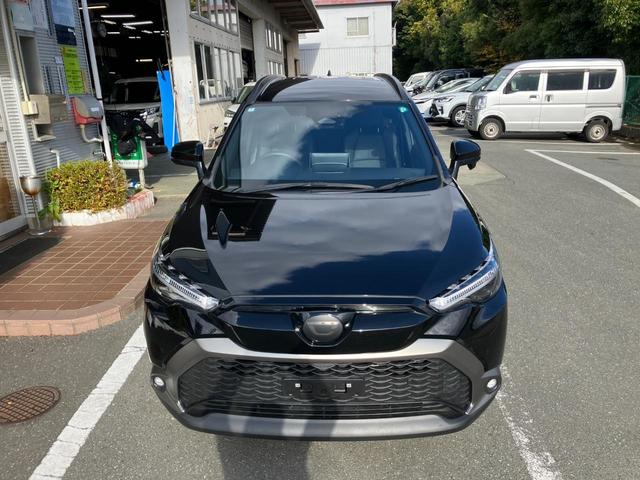 カローラクロス ハイブリッド　Ｚ　冠水歴車ナビＴＶバックカメラＥＴＣ２．０セーフティセンスプリクラレーダークルコンデジタルインナーミラー禁煙車オートマチックハイビームパワーバックドアハイブリッド車前席シートＡＣＬＥＤヘッドスマートキー（5枚目）