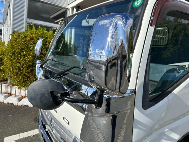 キャンター 全低床ダンプ　全低床強化ダンプ３ｔ積載ディーゼルターボ５ＭＴ３方開ＡＣＰＳＰＷキーレスエントリーフル装備左側電格ミラーフォグランプ荷台内寸長さ３０３ｃｍ幅１５８ｃｍ高さ３７ｃｍ床面地上高９３ｃｍＥＴＣ車載器中間ピン（43枚目）