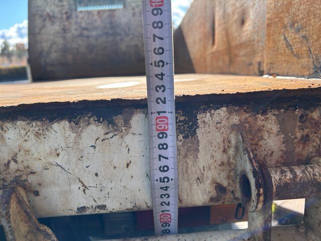 キャンター 全低床ダンプ　全低床強化ダンプ３ｔ積載ディーゼルターボ５ＭＴ３方開ＡＣＰＳＰＷキーレスエントリーフル装備左側電格ミラーフォグランプ荷台内寸長さ３０３ｃｍ幅１５８ｃｍ高さ３７ｃｍ床面地上高９３ｃｍＥＴＣ車載器中間ピン（61枚目）