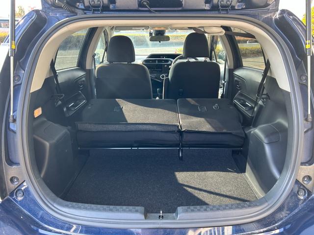 アクア Ｓスタイルブラック　冠水歴車バックカメラＥＴＣ車載器セーフティセンス禁煙車プリクラッシュセーフティドラレコスマートキー２本Ｐスタートイモビライザーオートマチックハイビーム白線逸脱警報横滑り防止衝突安全ボディースペアタイヤ（59枚目）