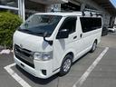 ハイエースバン ＤＸ　ＧＬパッケージ　冠水歴車５ドア３／６人乗りルーフキャリア付２８００ｃｃディーゼルターボ低床タイヤハウス有りナビＴＶバックカメラＥＴＣ車載器セーフティセンス衝突軽減ブレーキ付ＡＣＰＳＰＷキーレスエントリーフル装備（2枚目）