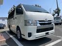 ハイエースバン ＤＸ　ＧＬパッケージ　冠水歴車５ドア３／６人乗りルーフキャリア付２８００ｃｃディーゼルターボ低床タイヤハウス有りナビＴＶバックカメラＥＴＣ車載器セーフティセンス衝突軽減ブレーキ付ＡＣＰＳＰＷキーレスエントリーフル装備（5枚目）