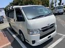 ハイエースバン ＤＸ　ＧＬパッケージ　冠水歴車５ドア３／６人乗りルーフキャリア付２８００ｃｃディーゼルターボ低床タイヤハウス有りナビＴＶバックカメラＥＴＣ車載器セーフティセンス衝突軽減ブレーキ付ＡＣＰＳＰＷキーレスエントリーフル装備（6枚目）