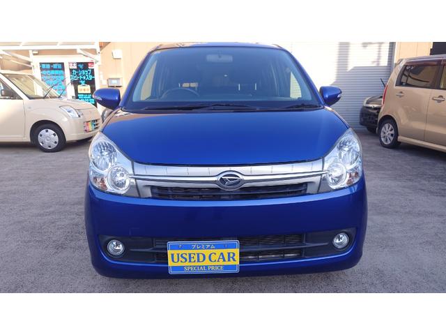 ミラカスタム ＲＳ　ミラカスタムＲＳ　４ＷＤ　ブルーメタリック　走行９８６６４キロ　ＨＩＤ　フォグランプ　フルエアロ　ナビ　革巻きステアリング　オーディオエアコンステアリングリモコン　１５インチアルミ　スマートキー（4枚目）