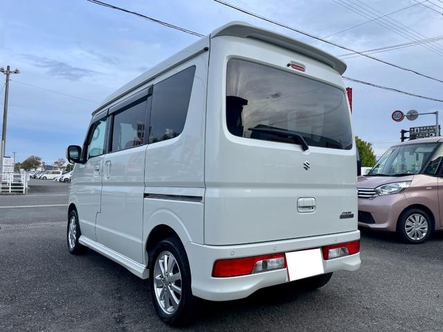 エブリイワゴン ＰＺターボ　両側スライド片側電動　Ｄカメラブレーキサポート　リアコーナーセンサー　ＡＡＣ　ＡＵＴＯライト　ドラレコ　ＥＴＣ　地デジチューナー　ナビテレビ　ハイビームＡ（8枚目）