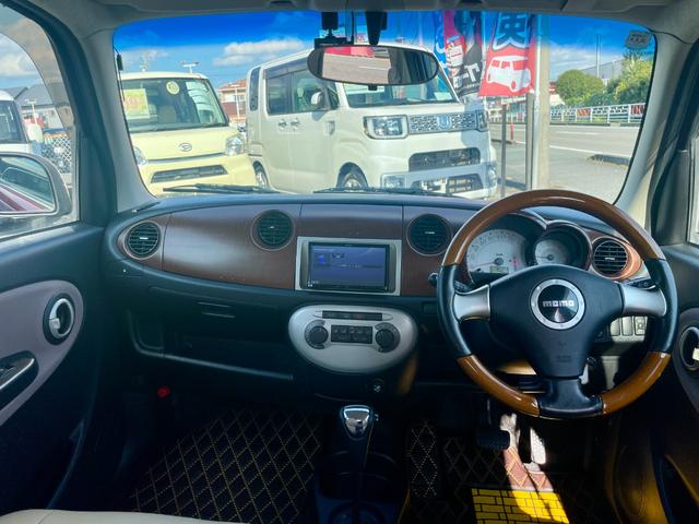 ミラジーノ Ｘリミテッド　木目調パネル　ＭＯＭＯウッドコンビハンドル　バックカメラ　ドラレコ　ＥＴＣ車載器　Ｂｌｕｅｔｏｏｔｈ　ワンセグ　ＡＢＳ　盗難警報装置　安全ボディー　電格ミラー　Ｗエアバッグ（20枚目）