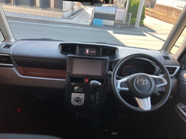 ルーミー G 9インチメモリーナビ バックカメラ フルセグTV Bluetooth ドライブレコーダー 両側パワースライドドア スマートキー 衝突軽減システム(3枚目)