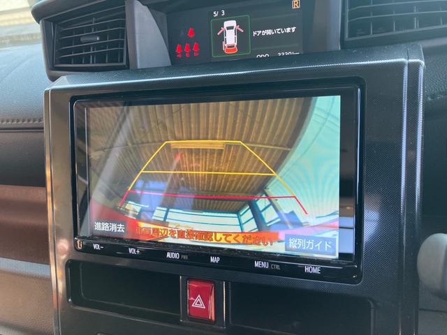 ルーミー G 9インチメモリーナビ バックカメラ フルセグTV Bluetooth ドライブレコーダー 両側パワースライドドア スマートキー 衝突軽減システム(5枚目)