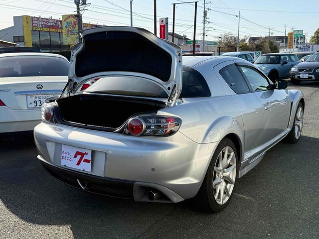 ＲＸ－８ タイプＥ　ＥＴＣ　オートクルーズコントロール　ＡＴ　ＨＩＤ　スマートキー　電動格納ミラー　アルミホイール　革シート　パワーシート　盗難防止システム　衝突安全ボディ　ＡＢＳ　ＥＳＣ　ＣＤ　エアコン（31枚目）