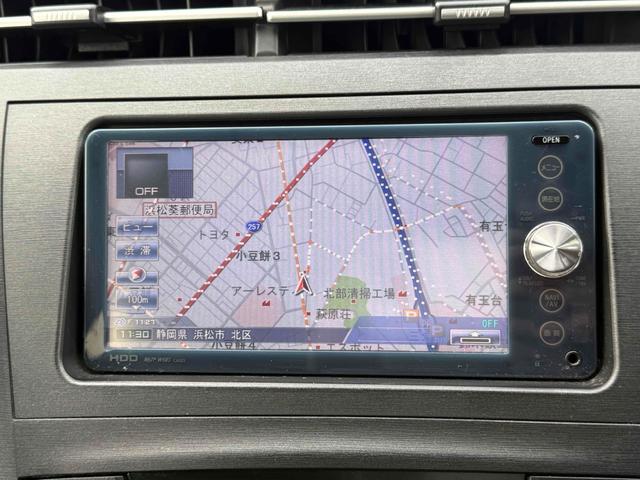 プリウス S ETC ナビ アルミホイール オートライト CVT スマートキー 電動格納ミラー 盗難防止システム 衝突安全ボディ ABS ESC エアコン パワーステアリング パワーウィンドウ(4枚目)