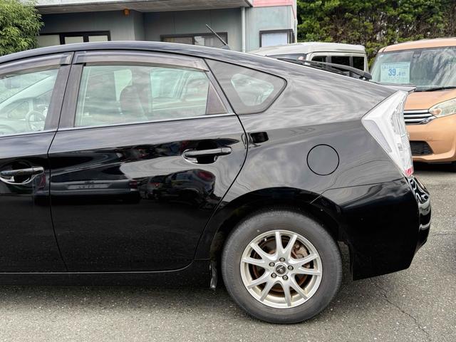 プリウス S ETC ナビ アルミホイール オートライト CVT スマートキー 電動格納ミラー 盗難防止システム 衝突安全ボディ ABS ESC エアコン パワーステアリング パワーウィンドウ(41枚目)