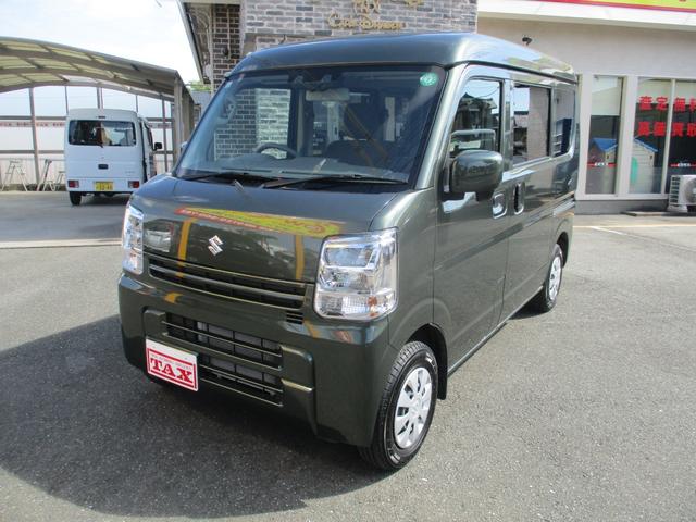 エブリイ ＰＣ　１オーナー車　禁煙車　純正ディスプレイオーディオ　バックカメラ　Ｂｌｕｅｔｏｏｔｈ　ＬＥＤヘッドライト　キーレス付き（2枚目）