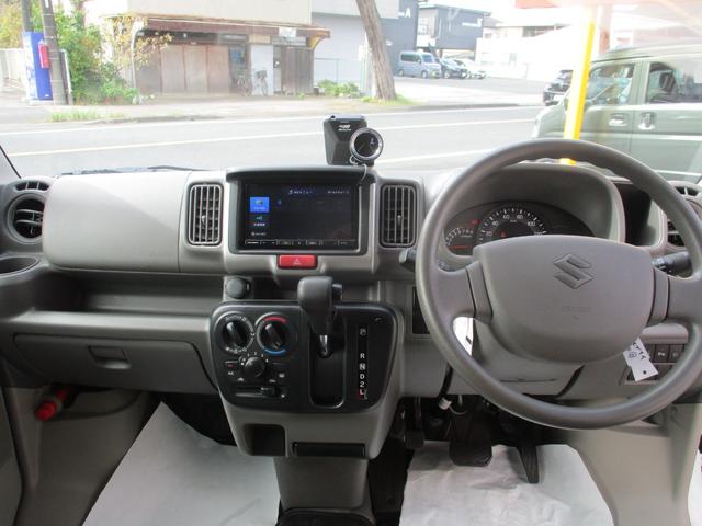 エブリイ PC セーフティサポート装着車・社外ナビ・Bluetooth・バックカメラ・フォグランプ・キーレス付き(15枚目)