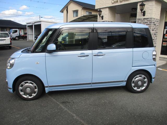 ムーヴキャンバス Ｘリミテッドメイクアップ　ＳＡＩＩ　純正８インチナビ・フルセグＴＶ・Ｂｌｕｅｔｏｏｔｈ・バックカメラ・両側電動スライドドア・禁煙車（8枚目）