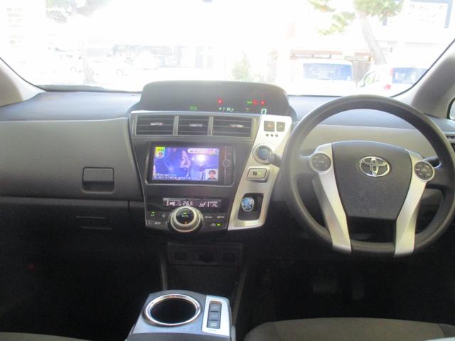 プリウスアルファ Ｓ　純正ＳＤナビ・フルセグＴＶ・Ｂｌｕｅｔｏｏｔｈ・バックカメラ・ＥＴＣ・車検９年６月まで（11枚目）