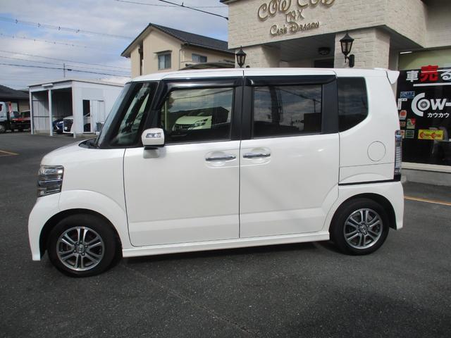 Ｎ－ＢＯＸカスタム Ｇ　ＳＳパッケージ　１オーナー・禁煙車・純正ＳＤナビ・フルセグＴＶ・バックカメラ・両側電動スライドドア付き（8枚目）