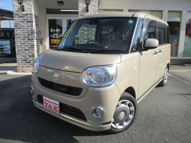 ムーヴキャンバス 　１オーナー車・純正８インチナビ・全方位モニター・バックカメラ・両側電動スライドドア・ワンオーナー・記録簿付き・Ｂｌｕｅｔｏｏｔｈ接続・ＣＤプレーヤー・アイドリングストップ・キーレスエントリー（2枚目）