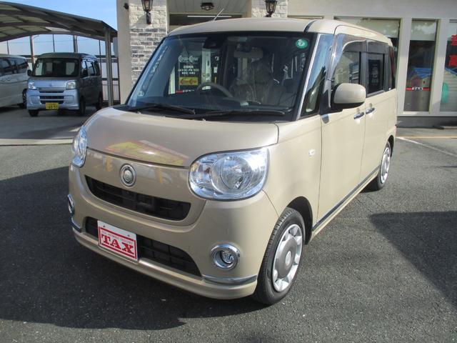 ムーヴキャンバス 　１オーナー車・純正８インチナビ・全方位モニター・バックカメラ・両側電動スライドドア・ワンオーナー・記録簿付き・Ｂｌｕｅｔｏｏｔｈ接続・ＣＤプレーヤー・アイドリングストップ・キーレスエントリー（3枚目）