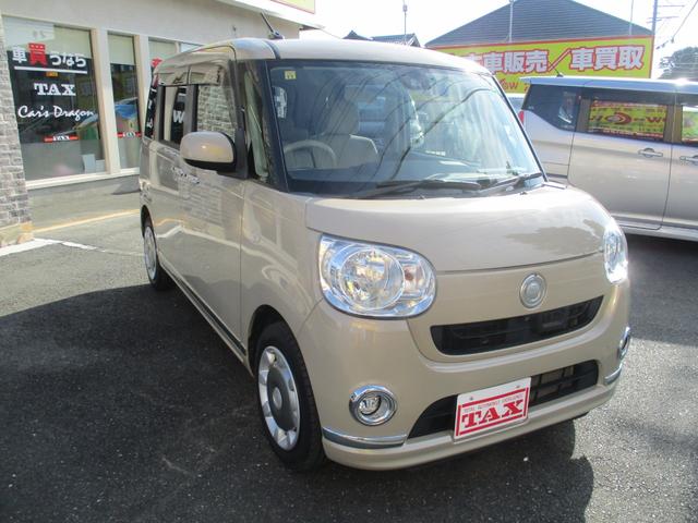 ムーヴキャンバス 　１オーナー車・純正８インチナビ・全方位モニター・バックカメラ・両側電動スライドドア・ワンオーナー・記録簿付き・Ｂｌｕｅｔｏｏｔｈ接続・ＣＤプレーヤー・アイドリングストップ・キーレスエントリー（4枚目）