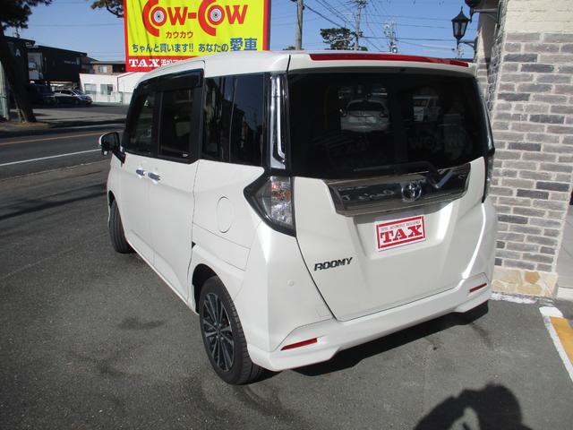 ルーミー カスタムＧ－Ｔ　１オーナー車　禁煙車　スマアシ　パノラミックビューモニター　シートヒーター　純正ナビ　両側電動スライド　ＥＴＣ　前後ドラレコ（2枚目）