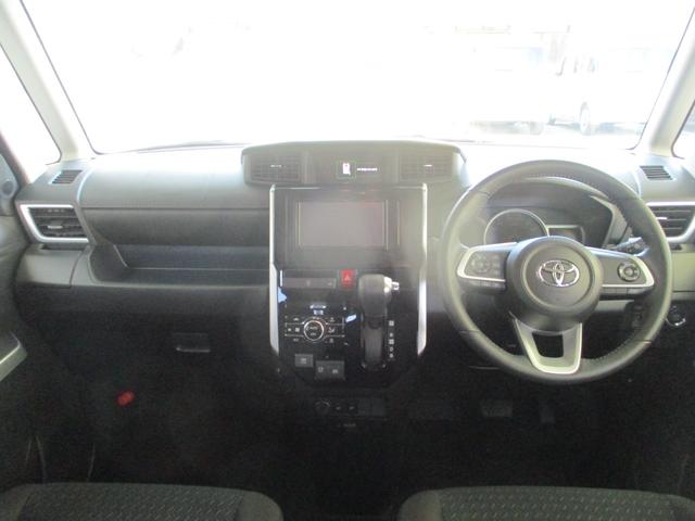 ルーミー カスタムＧ－Ｔ　１オーナー車　禁煙車　スマアシ　パノラミックビューモニター　シートヒーター　純正ナビ　両側電動スライド　ＥＴＣ　前後ドラレコ（3枚目）