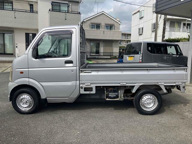 キャリイトラック ＫＣエアコン・パワステ　パートタイム４ＷＤ　ＡＴ　エアコン　パワーステアリング　ＣＤ　オドメーター表示不良（8枚目）