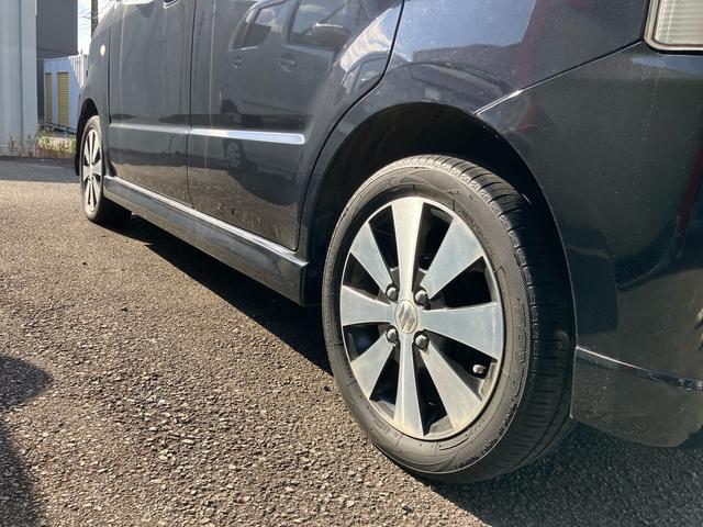 ワゴンR スティングレーT インタークーラーターボ スマートキー 社外オーディオ HIDヘッドライト 純正エアロ アルミホイール(40枚目)