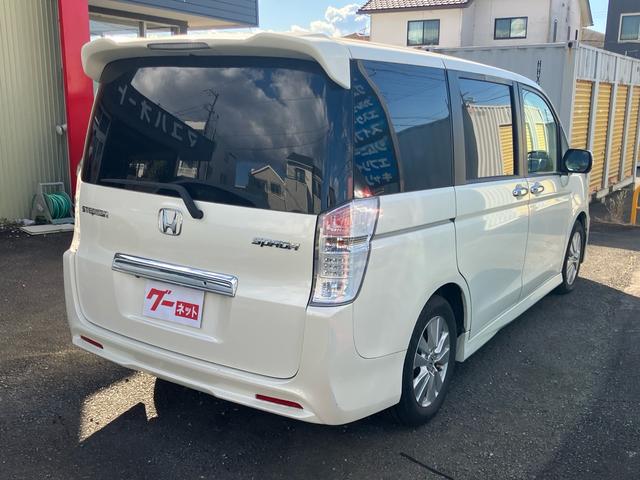 ステップワゴンスパーダ Ｚ　ＨＤＤナビエディション　バックカメラ　コンフォートビューパッケージ　両側電動スライドドア　スマートキー　スペアキー　ＨＩＤヘッドライト　オートライト　アクティブコーナリングライト　ＥＴＣ（5枚目）