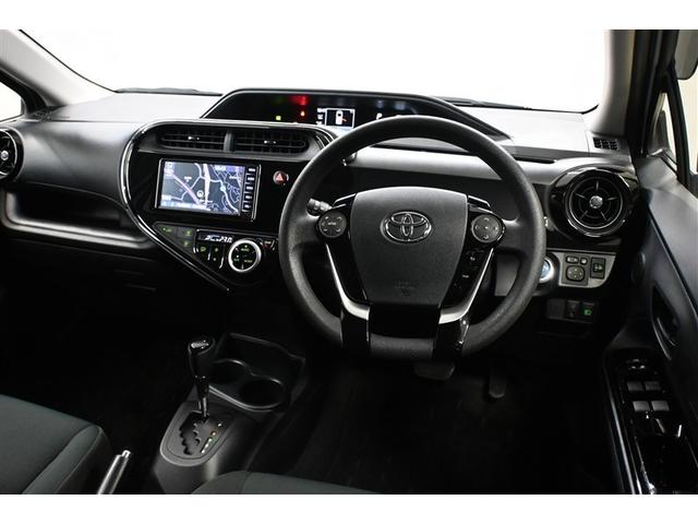 アクア Sスタイルブラック ハイブリッド 衝突被害軽減システム メモリーナビ バックカメラ ETC ドラレコ ワンセグ ミュージックプレイヤー接続可 CD スマートキー キーレス オートマ(4枚目)