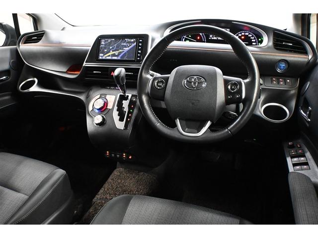 シエンタ ハイブリッド　ファンベースＧ　ハイブリッド　衝突被害軽減システム　両側電動スライド　オートクルーズコントロール　ＬＥＤヘッドランプ　メモリーナビ　バックカメラ　ＥＴＣ　フルセグ　ＤＶＤ再生　ＣＤ　社外アルミホイール　スマートキー（4枚目）