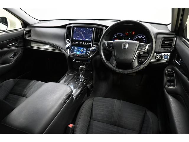 クラウンハイブリッド アスリートＳ　ハイブリッド　衝突被害軽減システム　オートクルーズコントロール　ＨＩＤヘッドライト　ＨＤＤナビ　バックカメラ　ＥＴＣ　ドラレコ　フルセグ　ミュージックプレイヤー接続可　ＤＶＤ再生　ＣＤ　アルミホイール（4枚目）