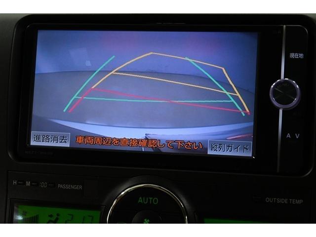 バックガイドモニターで後方の確認が出来て安心です。