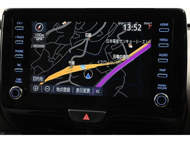 ヤリス Z 衝突被害軽減システム オートクルーズコントロール LEDヘッドランプ メモリーナビ バックカメラ ETC ドラレコ フルセグ ミュージックプレイヤー接続可 DVD再生 CD アルミホイール キーレス(7枚目)