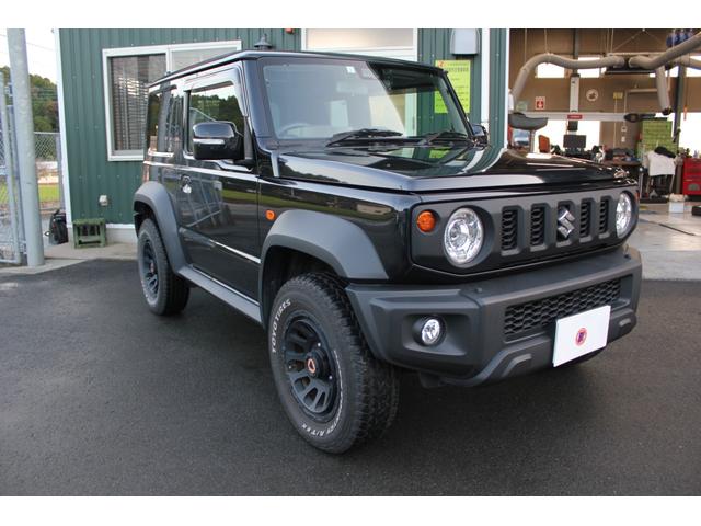 ジムニーシエラ JC 女性ワンオーナー シートヒーター デルタフォース16インチアルミ+トーヨーオープンカントリーホワイトレタータイヤ カロッツェリア8インチナビ バックカメラ フルセグTV(2枚目)