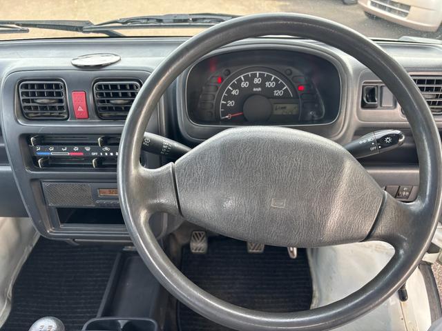 キャリイトラック KCエアコン・パワステ エアコン パワステ AMFMラジオ 25000キロ 車検2年付き(13枚目)