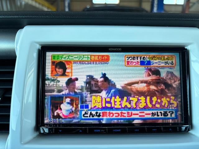 【フルセグＴＶ付き】フルセグなので画質もキレイにデジタル放送を受信できます。長旅のお供に！